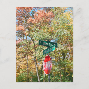 Minneapolis Minnesota Linden Hills Herbstfarben Postkarte