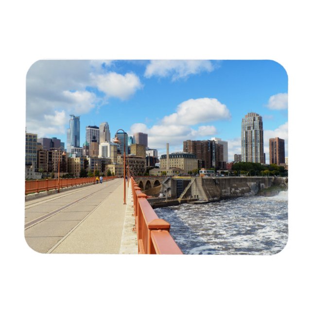 Minneapolis Minnesota Magnet (Horizontal)