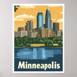 Minneapolis Minnesota Poster