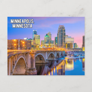 Minneapolis Minnesota Postkarte
