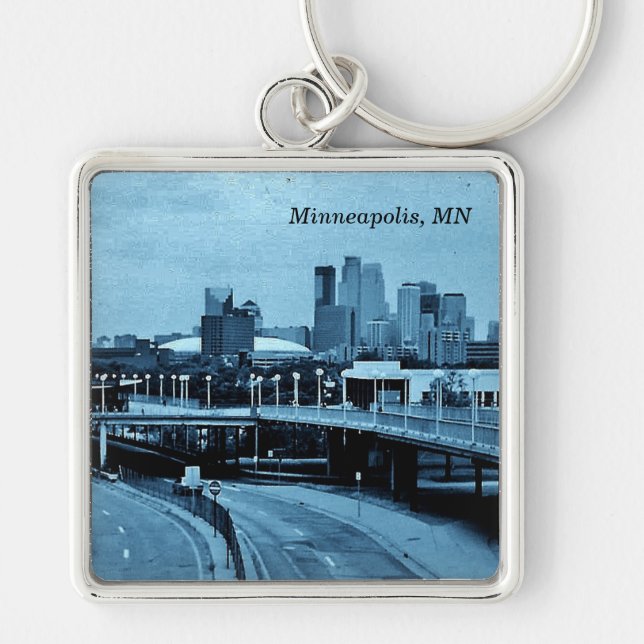 Minneapolis, Minnesota Schlüsselanhänger (Vorne)