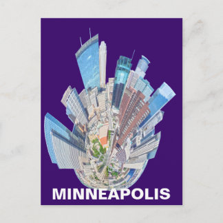 MINNEAPOLIS MN POSTKARTE