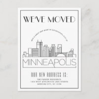 Minneapolis Moderner Deko | Änderung der Anschrift