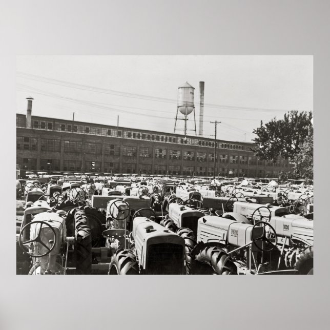 Minneapolis-Moline-Traktoren: 1939 Poster (Vorne)