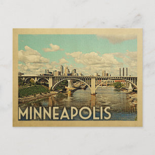 Minneapolis Postcard Minnesota Postkarte