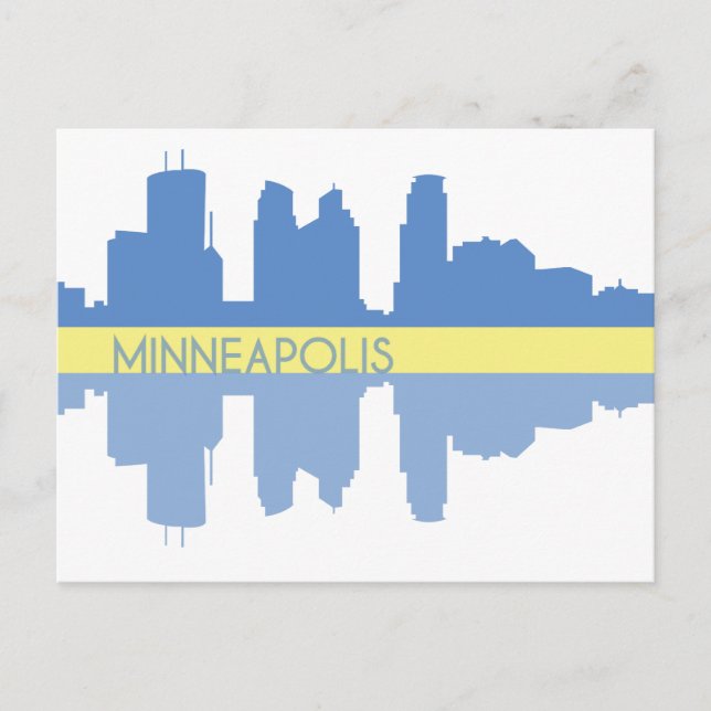 Minneapolis Postcard Postkarte (Vorderseite)
