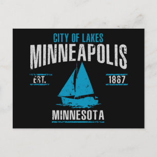 Minneapolis Postkarte