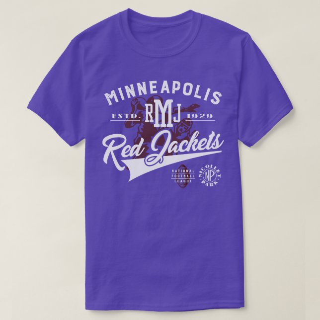 Minneapolis Red Jackets T-Shirt (Design vorne)