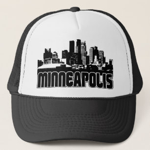 Minneapolis-Skyline Truckerkappe