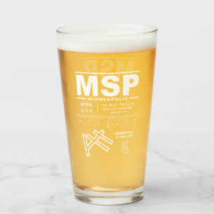 Minneapolis St Paul International Airport MSP Glas