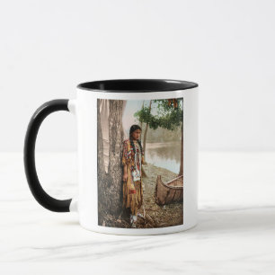 Minnehaha 1897 Vintage Native American Hiawatha Tasse