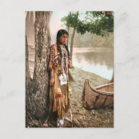 Minnehaha 1897 Vintager Indianer Hiawatha