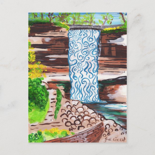 Minnehaha Falls - Postkarte (Vorderseite)