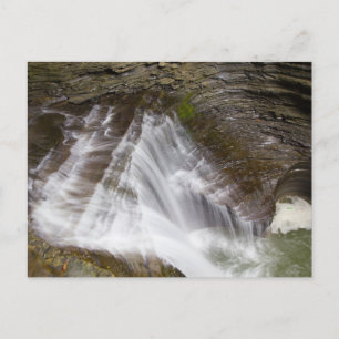 Minnehaha Falls, Watkins Glen Staat Park, New York Postkarte