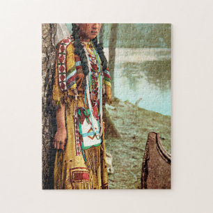 Minnehaha - indianischer Hiawatha 1904 Puzzle