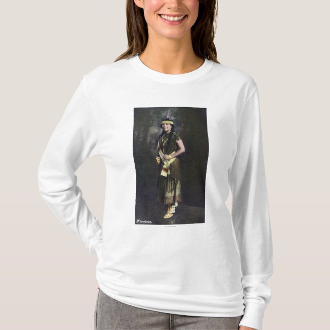Minnehaha Porträt T-Shirt (Vorderseite)