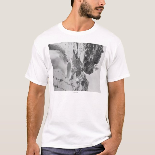 Minnekahta fällt nahe Quellen-Fotografie T-Shirt (Vorderseite)