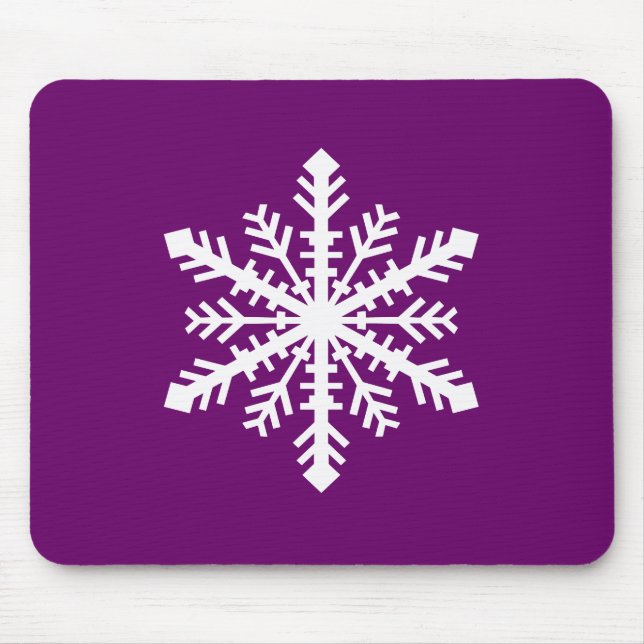 Minnesnowta Snowflake Mousepad (Vorne)