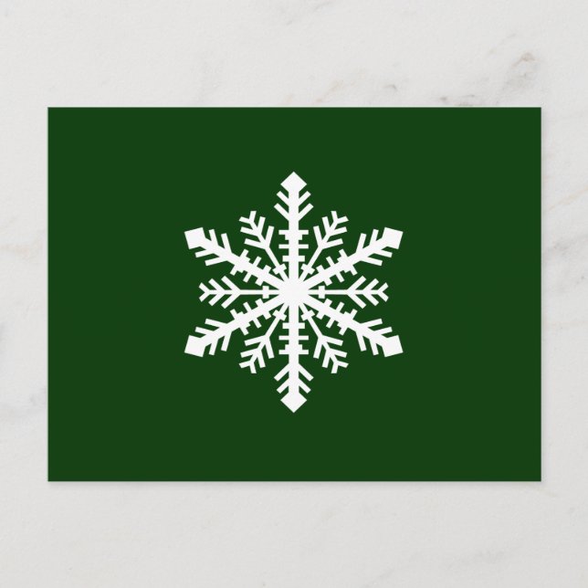 Minnesnowta Snowflake Postkarte (Vorderseite)