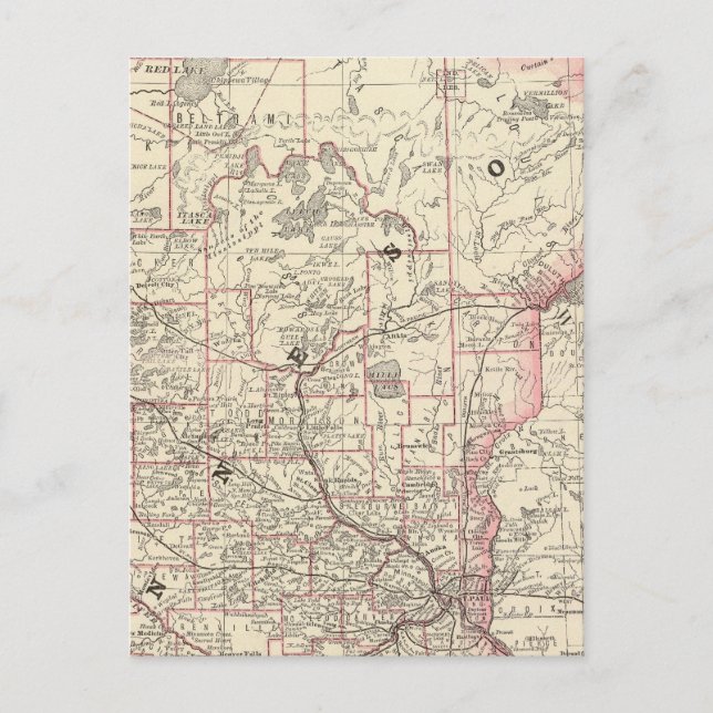 Minnesota 2 postkarte (Vorderseite)