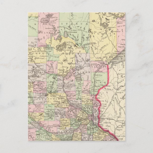 Minnesota 6 postkarte (Vorderseite)