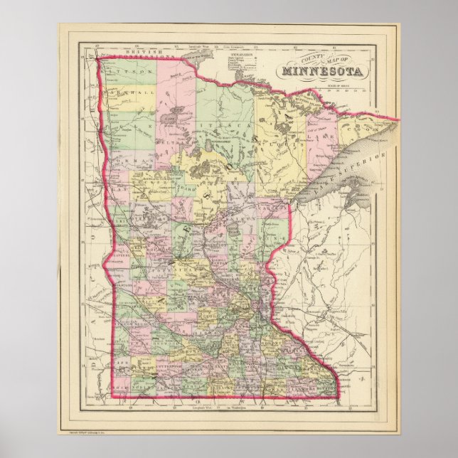 Minnesota 8 poster (Vorne)