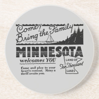 Minnesota Achterbahn Untersetzer