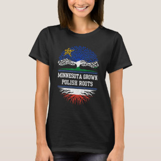 Minnesota Anbau mit polnischen Wurzeln Polen T-Shirt