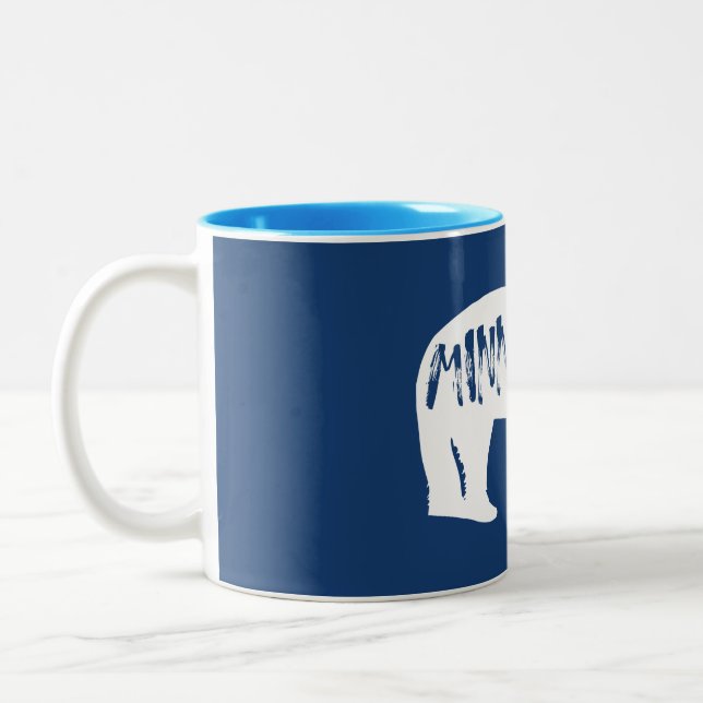 Minnesota Bear Zweifarbige Tasse (Links)