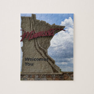 Minnesota begrüßt Sie Puzzle