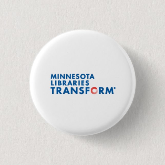 Minnesota-Bibliotheken wandeln Knopf um Button (Vorderseite)