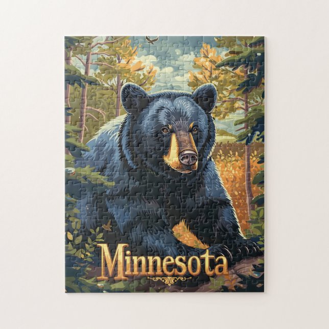 Minnesota Black Bar Puzzle (Vertikal)