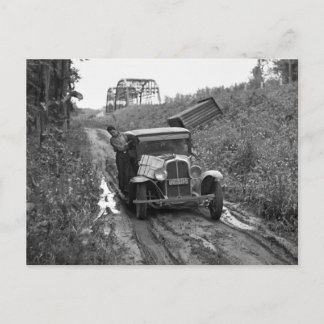 Minnesota Blueberry Pickers, 1937 Postkarte