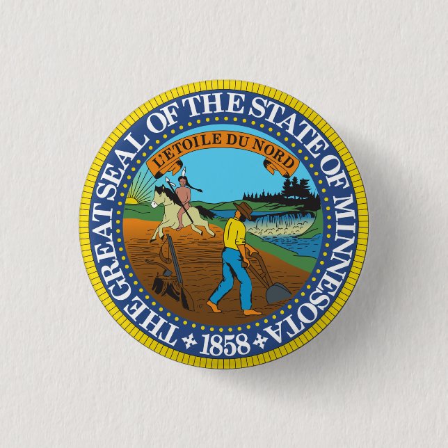 Minnesota Button (Vorderseite)