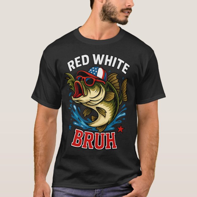 Minnesota-Canufischen im See T-Shirt (Vorderseite)