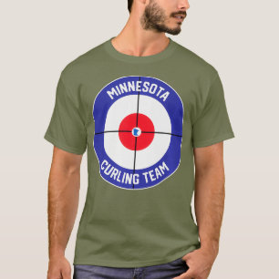 Minnesota Curling Team Sweep Rock MN Staat T-Shirt