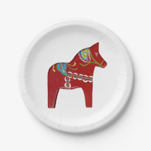 Minnesota Dala House Dinner Plate Pappteller