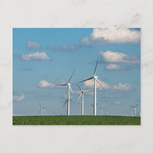 Minnesota, Dexter, Grand Meadow Wind Farm 2 Postkarte