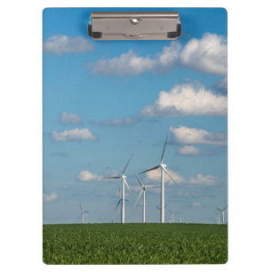 Minnesota, Dexter, großartiger Wiesen-Windpark 2 Klemmbrett