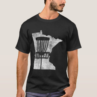 Minnesota Disc Golf Staat mit Basket Not leidend G T-Shirt