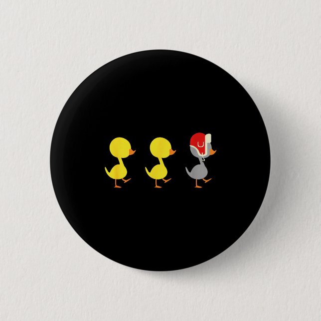 Minnesota Duck Duck G Duck Funny  Button (Vorderseite)