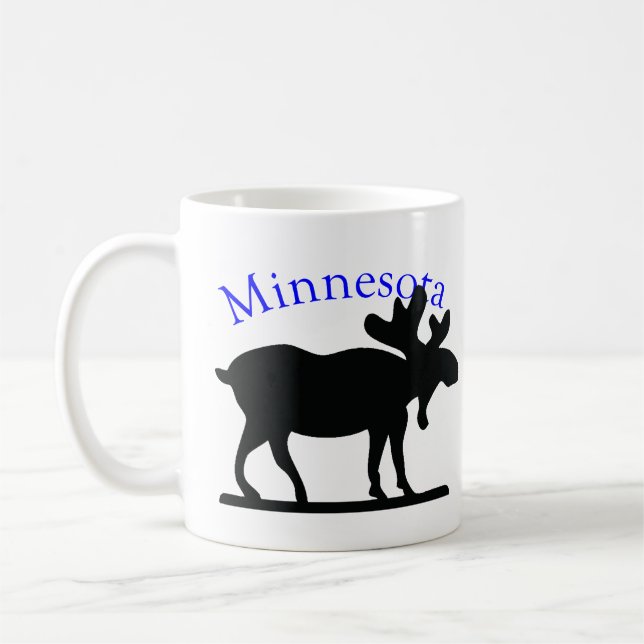 Minnesota-Elche Kaffeetasse (Links)