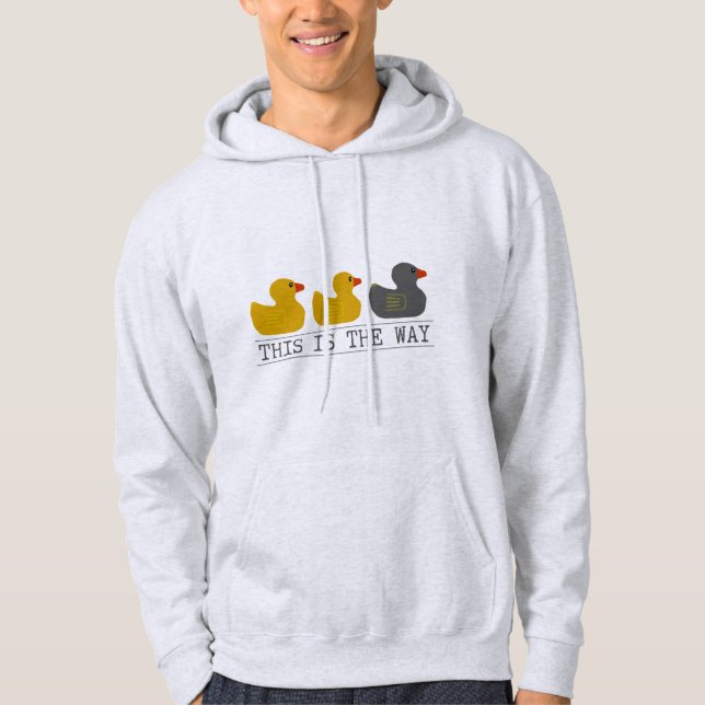 Minnesota Ente Grauente Ente - so geht es Hoodie (Vorderseite)
