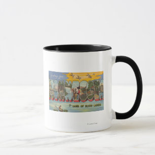 Minnesota (Enten) - große Buchstabe-Szenen Tasse