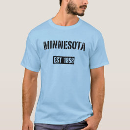 Minnesota Est 1858 T - Shirt