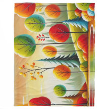 Minnesota Fall Forest and Lake