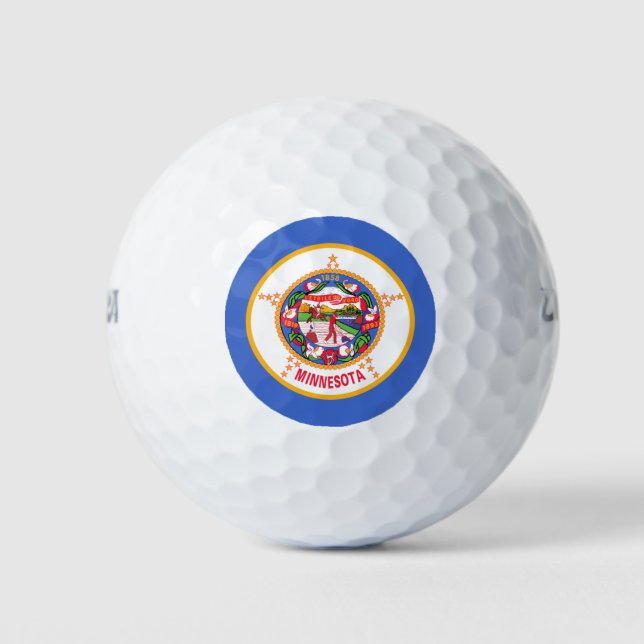 MINNESOTA FLAG GOLFBALL (Vorderseite)