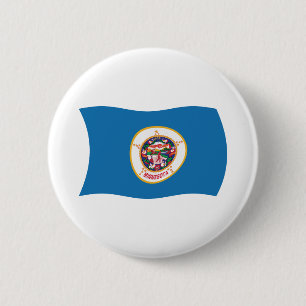 Minnesota-Flagge-Button Button