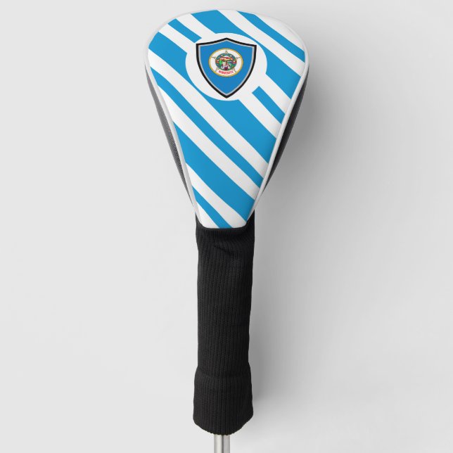 Minnesota-Flagge Golf Headcover (Vorderseite)