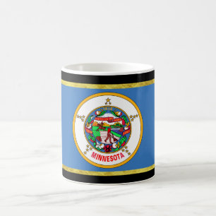 Minnesota-Flagge Kaffeetasse
